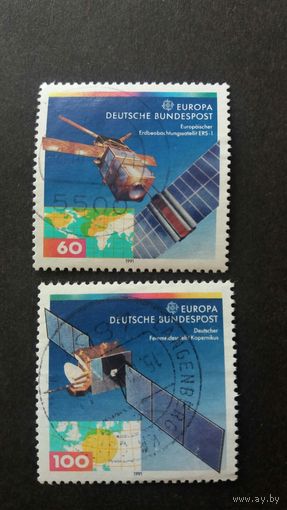 ФРГ 1991 2м космос