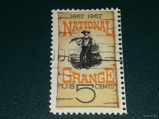 США 1967 год. 100 лет организации фермеров National Grange
