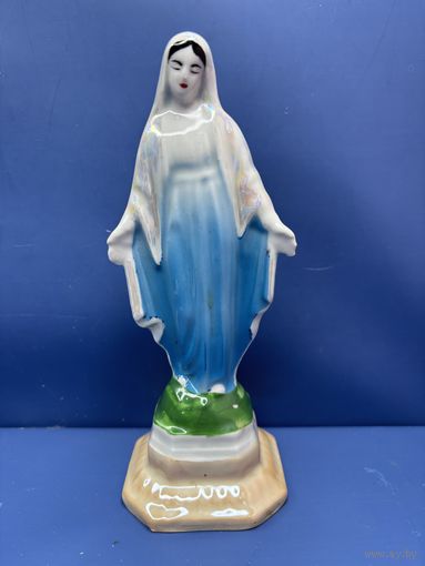 Фарфоровая статуэтка "Божья матерь" или "Богородица" Полонное 1970-е.