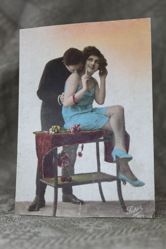 Старинная открытка-почтовая карточка