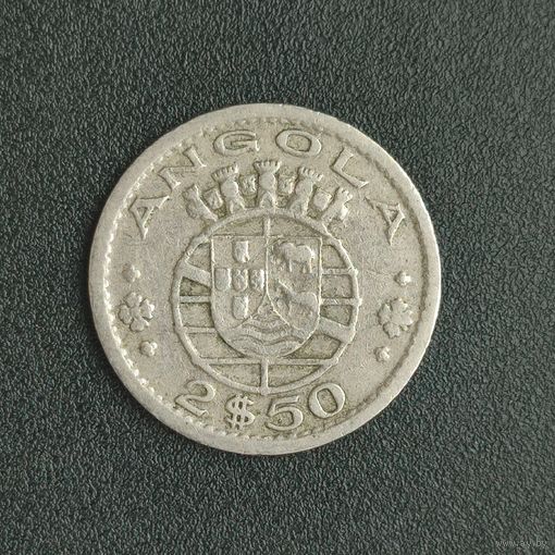 Ангола Португальская колония 2.5 эскудо, 1956