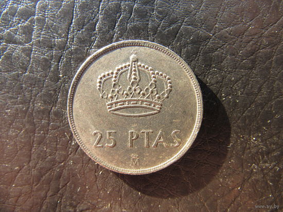 Испания. 25 песет. 1983. С 20 копеек. Распродажа коллекции. Смотрите другие лоты.