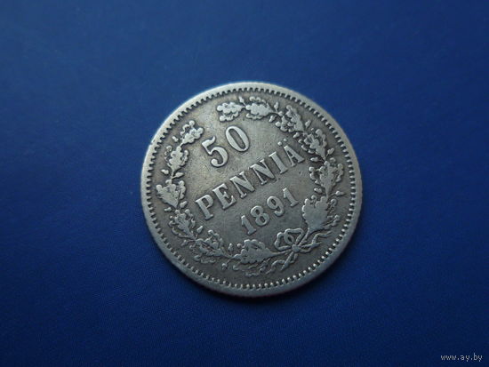 50 ПЕННИ 1891 L ТИРАЖ 282 Т.ШТ.!!! (R)