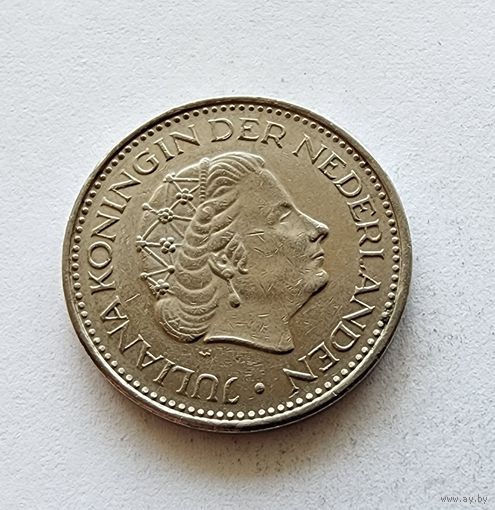 Нидерланды 1 гульден, 1977