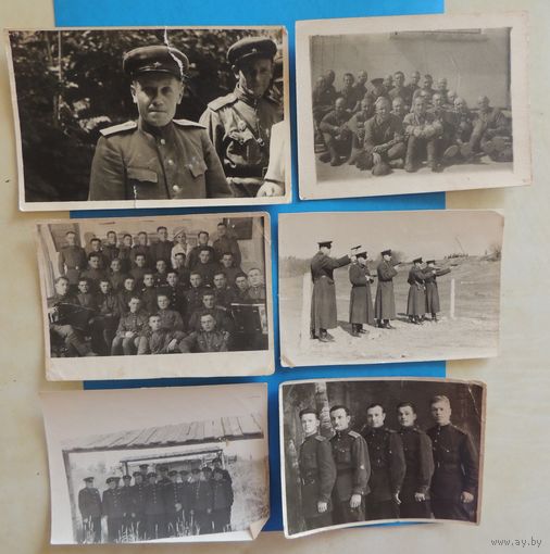Фото "Армия", 1940-1945 г., 6 шт.