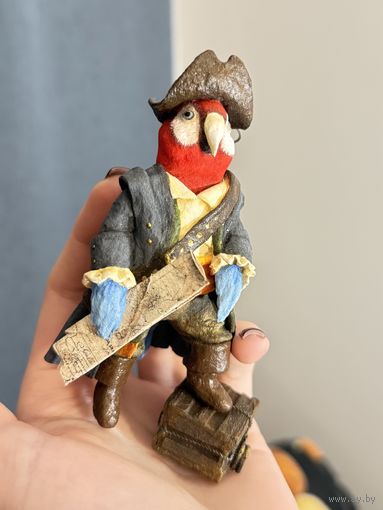 Ватная елочная игрушка