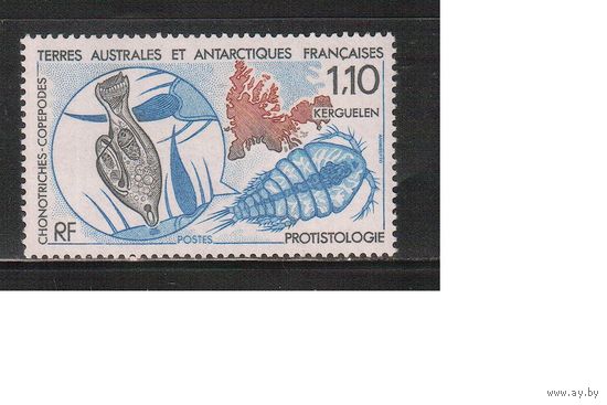 Французские Антарктические Территории-1990(Мих.259) , ** , Морская Фауна,(одиночка)