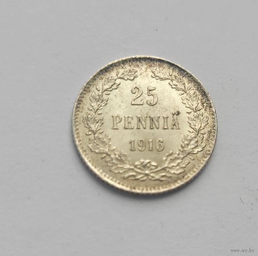25 пенни 1916 года