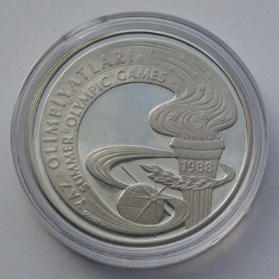 Турция 10.000 лир, XXIV летние Олимпийские игры, Сеул, 1988 г.