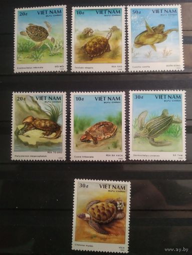 Вьетнам 1988 г. Морская фауна.