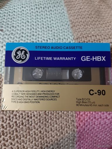 Кассета GENERAL ELECTRIC GE-HBX C-90