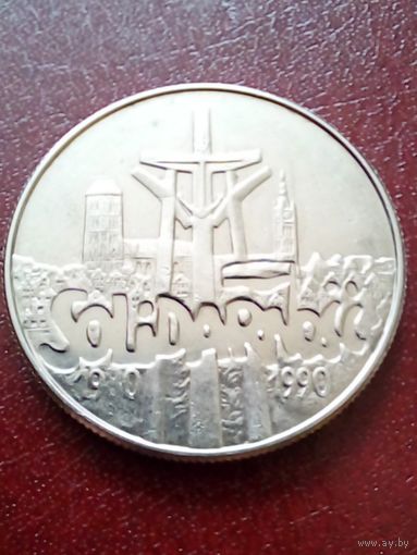 Польша.10000 злотых 1990 г.(5)