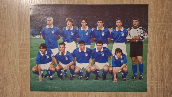 Постер Из журнала Дон Балона ЕВРО 1996 Италия