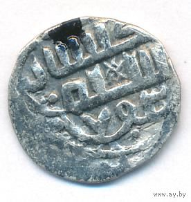 Золотая Орда Дихрем Хан Джанибек 755 г.х. На о/с картуш 6 дуг Гюлюстан серебро