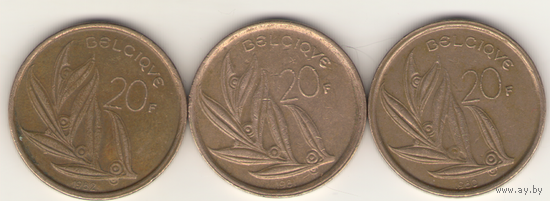 20 франков 1981 г. Q: KM#159.