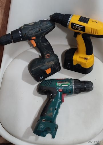 Шуруповёрты 14в. живые.