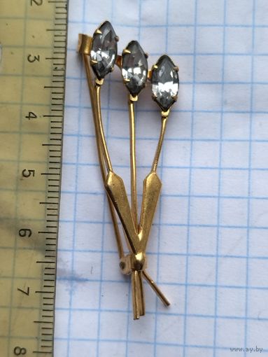 Брошь винтажная