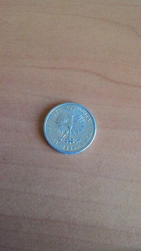 2 злотых 1989.