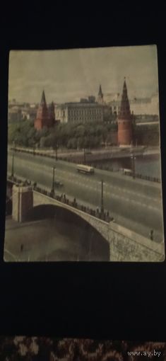 Открытка Вид Москвы