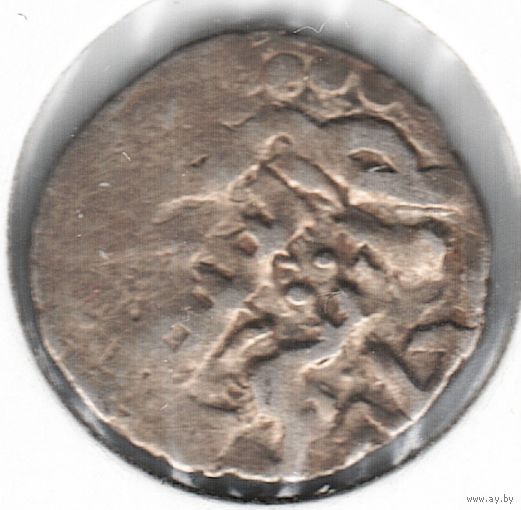 Крымское ханство Акче Хан Таш-Тимур 1393-1394 Крым серебро _состояние VF