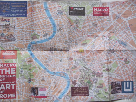 Карты Рима и Венеции