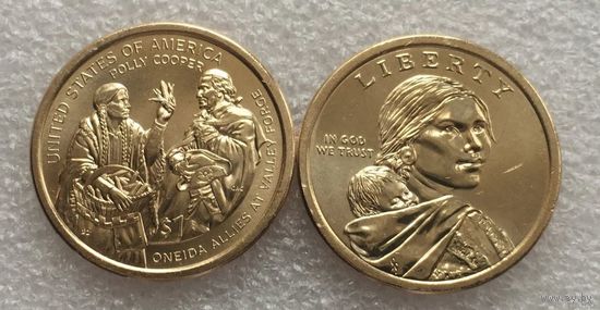 1 доллар 2026 год США (Сакагавея - Полли Купер) Новинка!!!