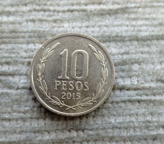 Werty71 Чили 10 песо 2015