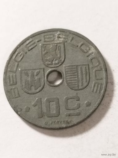 Бельгия 10 сентим 1942
