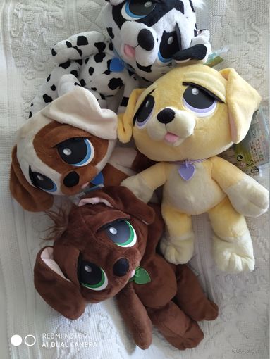 Плюшевые питомцы кукол БРАТЦ 35 см(ПРОИЗВОДИТЕЛЬ-MGA)одним лотом 4 ед.
