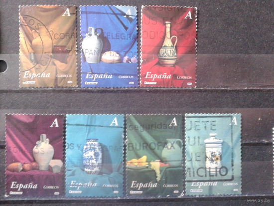 Испания 2004 Живопись А. М. Гонсалеса Цикл Керамика