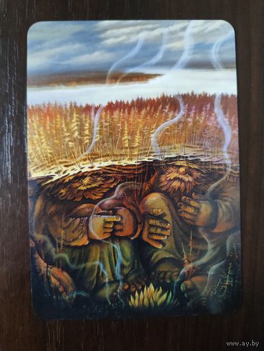 Календарик карманный 2004г