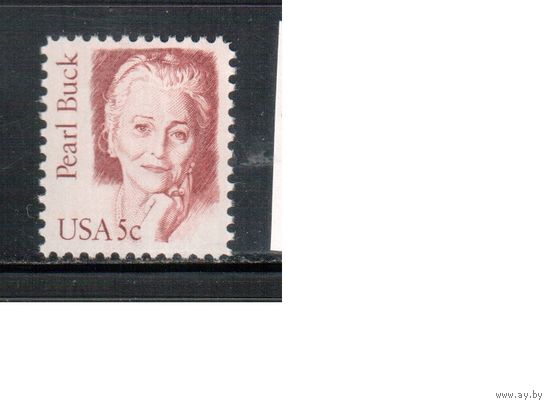 США-1983, (Мих.1640) , ** , Стандарт, Личности, Нобелевский лауреат (одиночка),