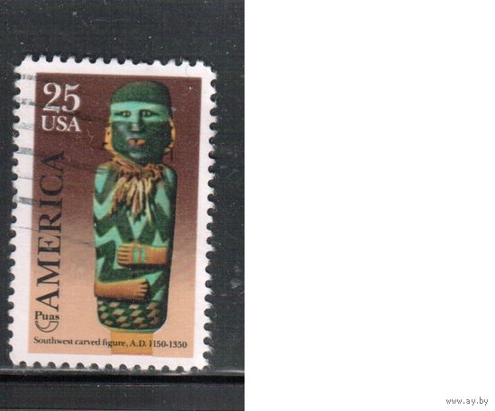 США-1989, (Мих.2055),   гаш. ,Искусство