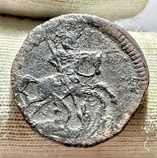 Полушка 1759 без МЦ.Редкая.R1.