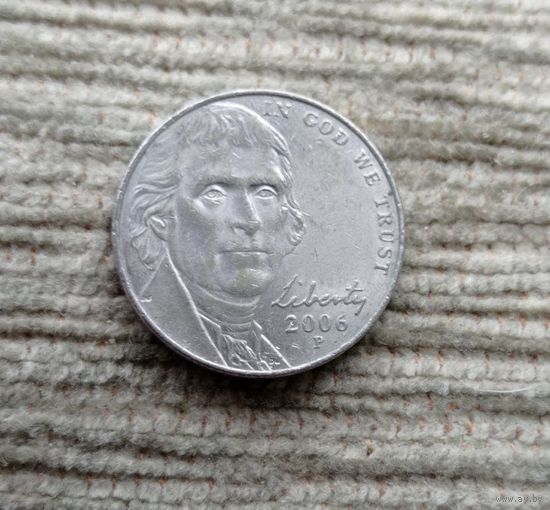 Werty71 США 5 центов 2006 Р