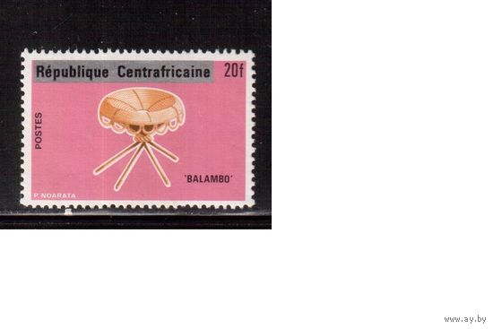 ЦАР-1980, (Мих.660) **  , Музыкальные инструменты