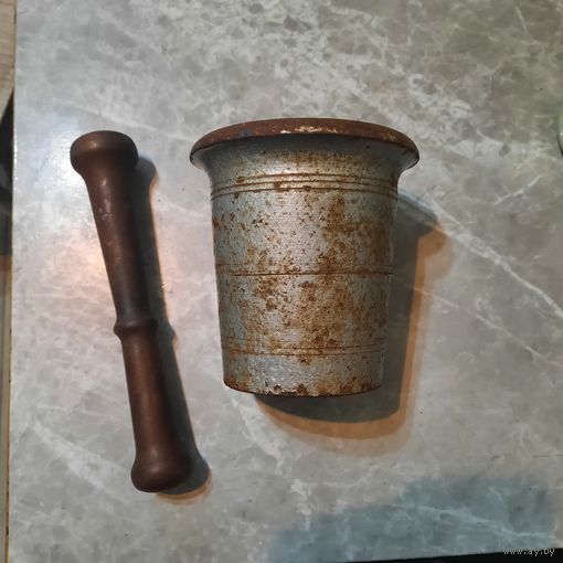 Ступка металлическая