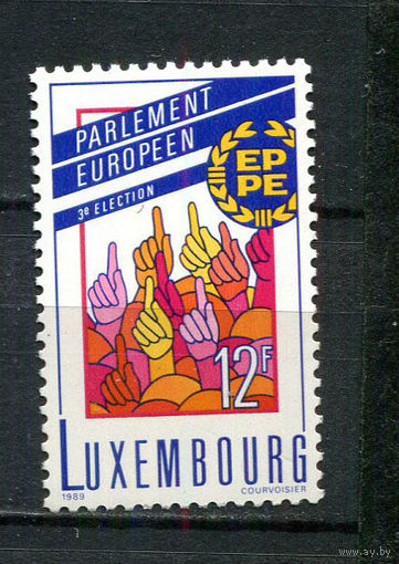 Люксембург - 1989 - Выборы в Европарламент - [Mi. 1223] - полная серия - 1 марка. MNH.  (Лот 92GL)-T2P48