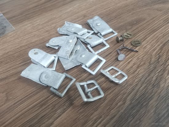 Фурнитура на подшлём каски. Германия, WW2