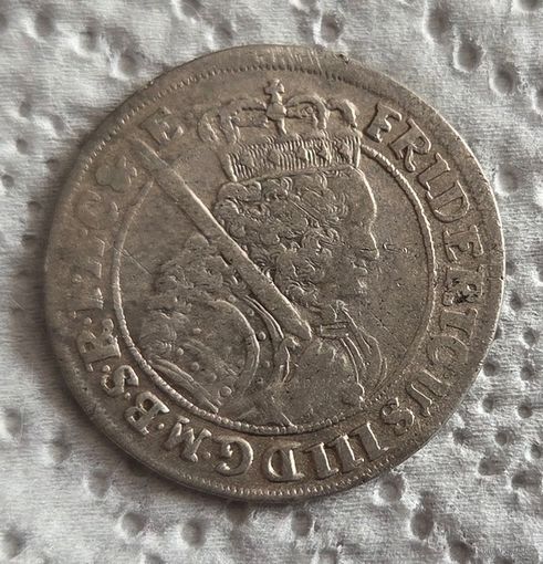 Пруссия орт 1699