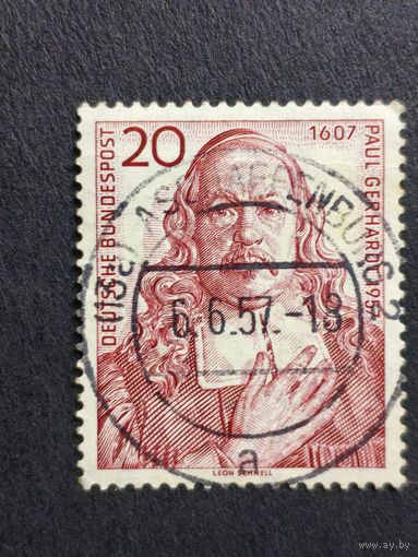 Германия 1957. 350-летие со дня рождения Пауля Герхардта. Полная серия