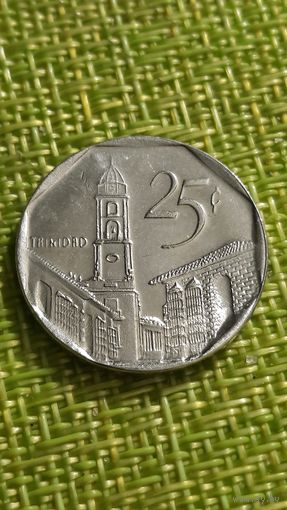 Куба 25 сентаво 2008 г