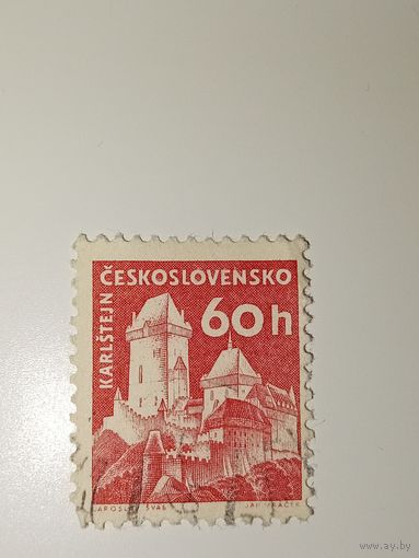 Чехословакия 1960 год  Чехословацкие замки