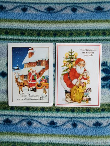 Открытки с новым годом. Германия.