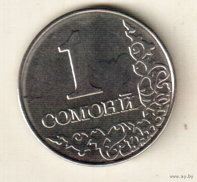 Таджикистан 1 сомони 2011