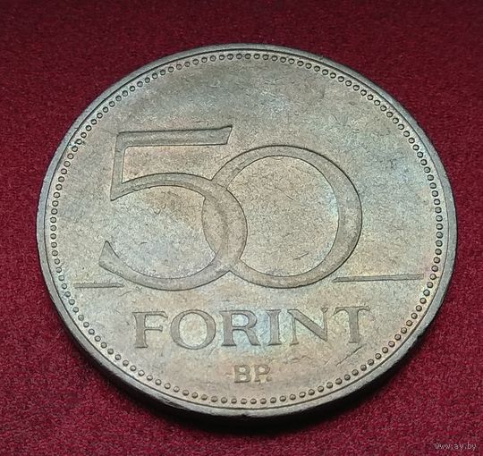 Венгрия. 50 форинтов. 2001 год