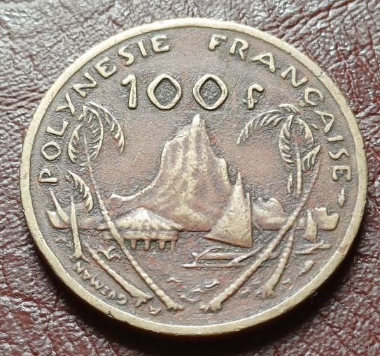 Французская Полинезия 100 франков, 1976    ( 1-14-2 )