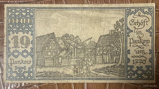 Нотгельд 50 пфеннигов 1921 год. Берлин. Веймарская республика