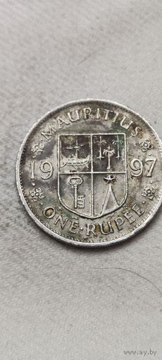 Маврикий 1 рупе 1997