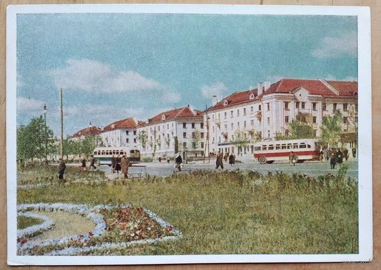 Минск. Рабочий поселок автозавода. 1959 г. Чистая.